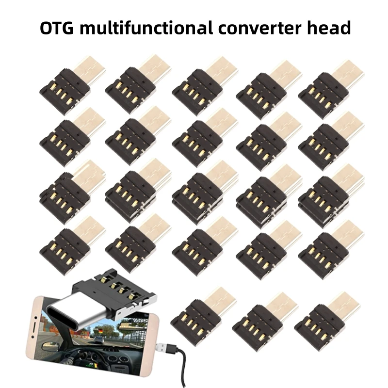 

1pcs USB Type C Adapter USB-C Male To USB Female Data Connector Micro-transfer Interface For Android Macbook