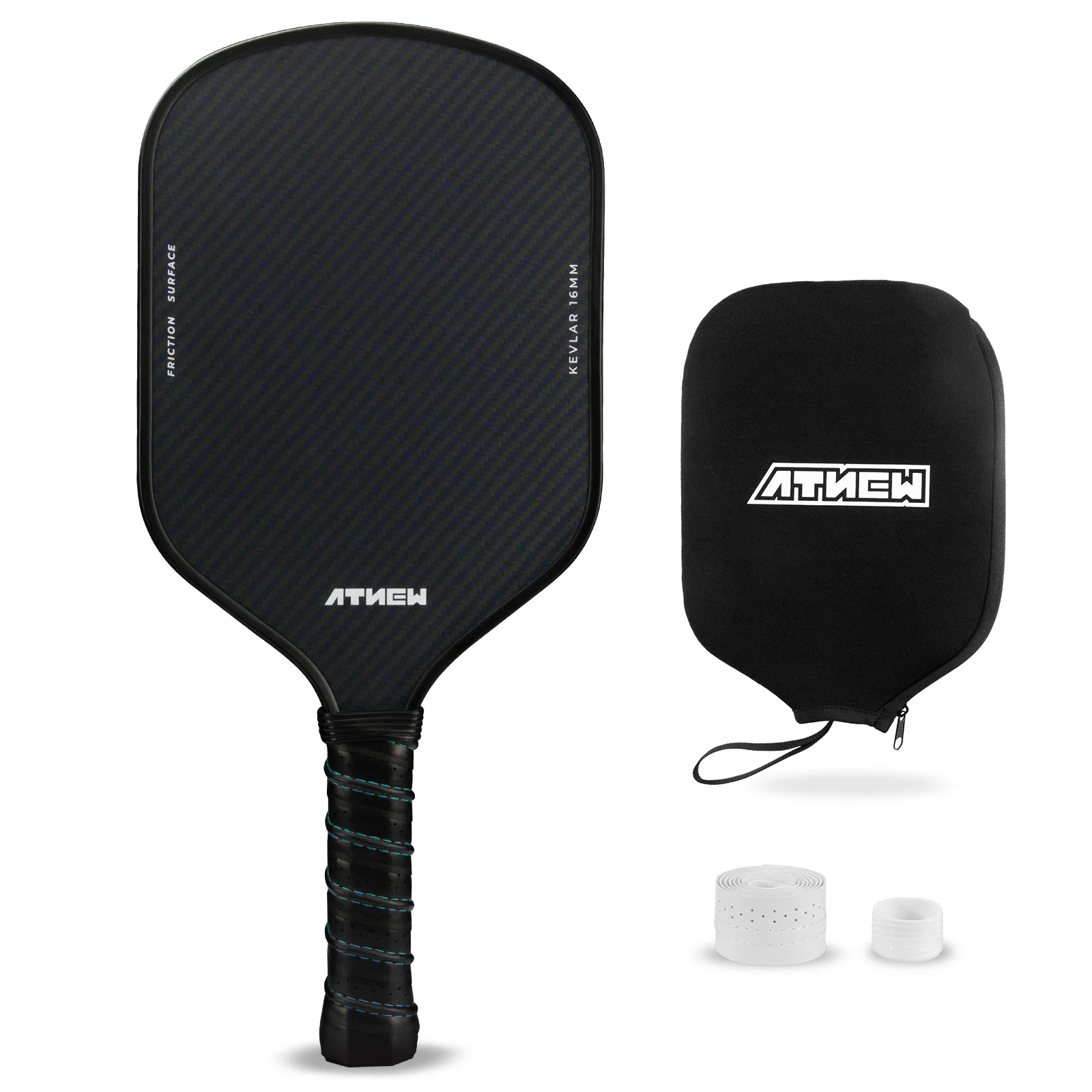 

ATNEW Kevlar Pickleball Paddle,T700 Carbon Fiber Pickleball Paddle,Ideal Choice for Pickle Ball Players