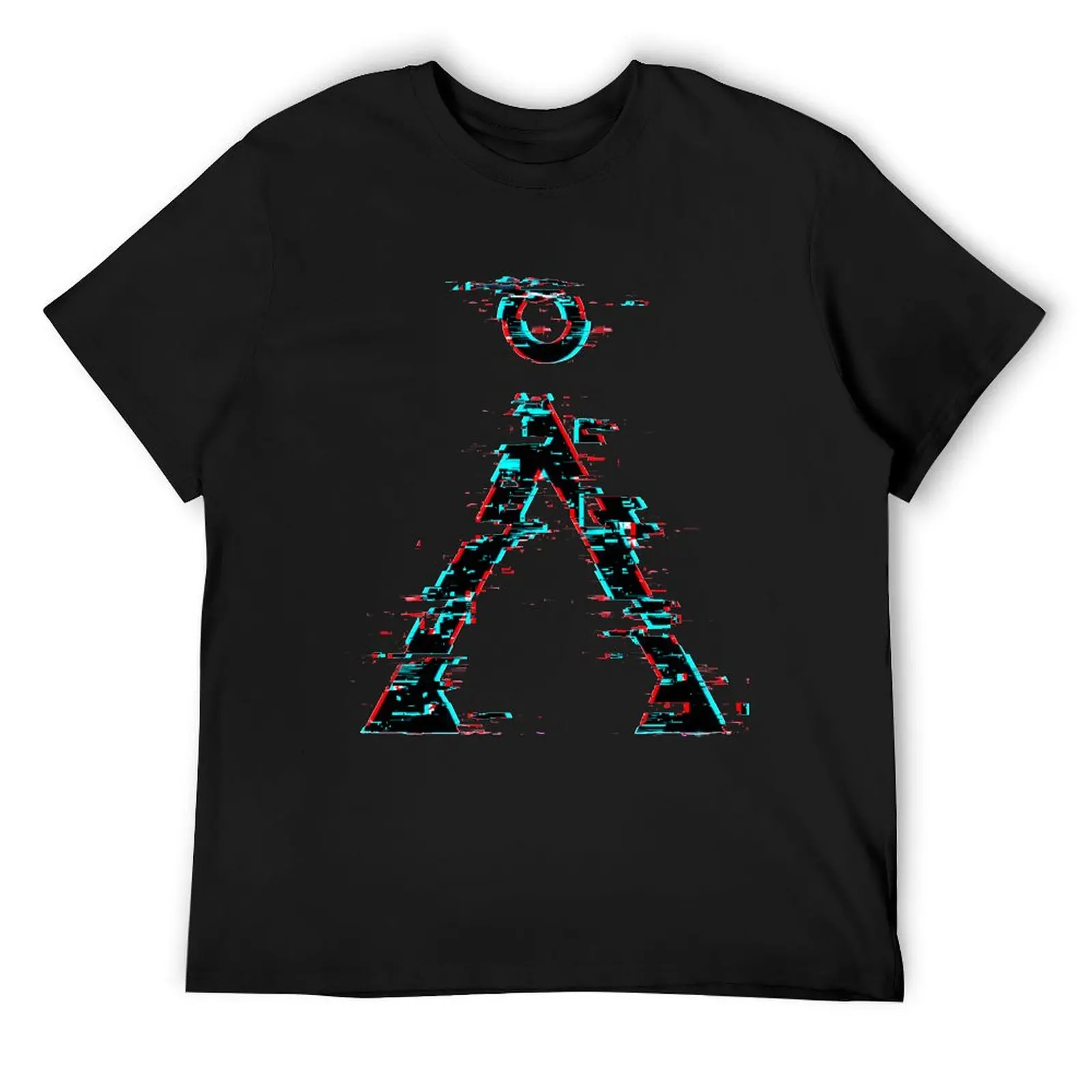 

Stargate - Terra - Home Origin Symbol - Glitch T-Shirt blanks customizeds plus size tops Men's clothing