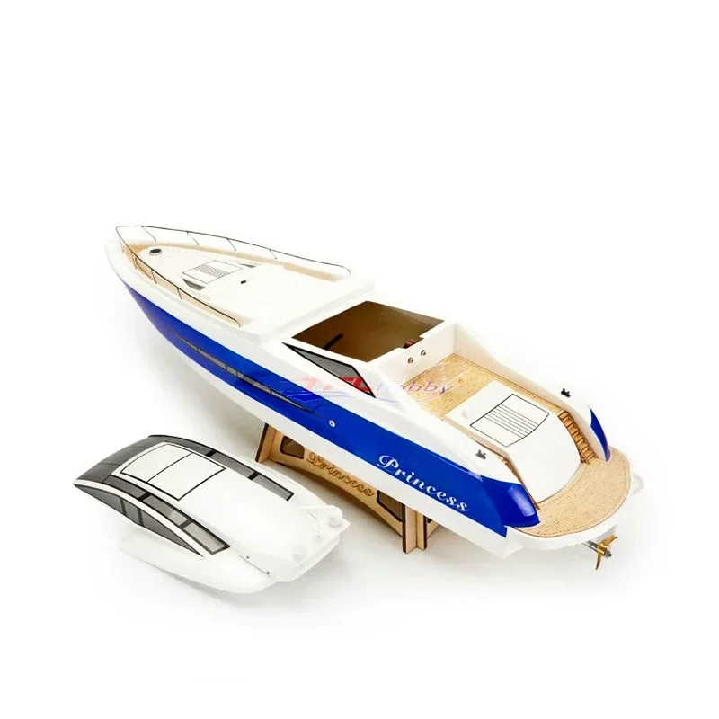 

Little Princess Brushless Motor Yacht Fiberglass Remote Control Electric Model Boat Boy Toy Boat