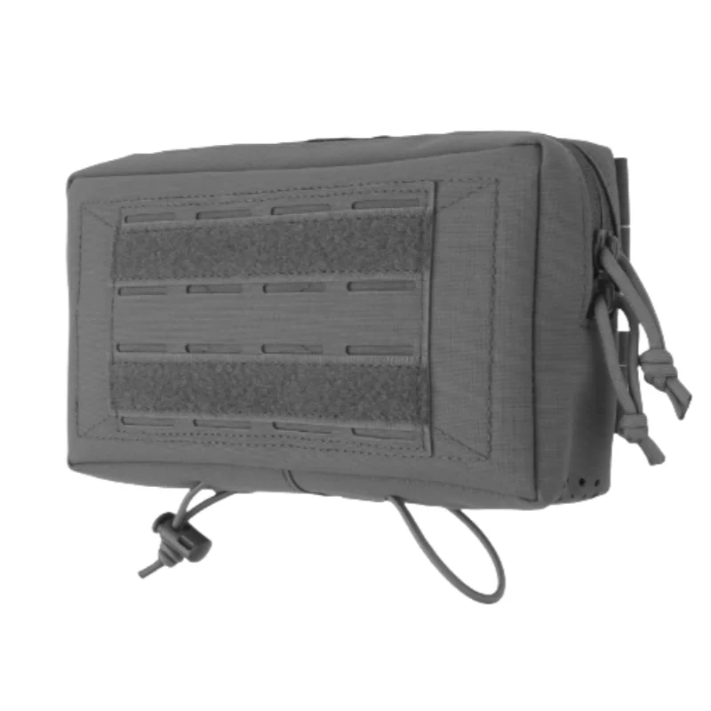 Outdoor 2 Use Way Storage Bag Multi Functional Magic Fastener MOLLE Pouch สําหรับผู้ให้บริการจาน