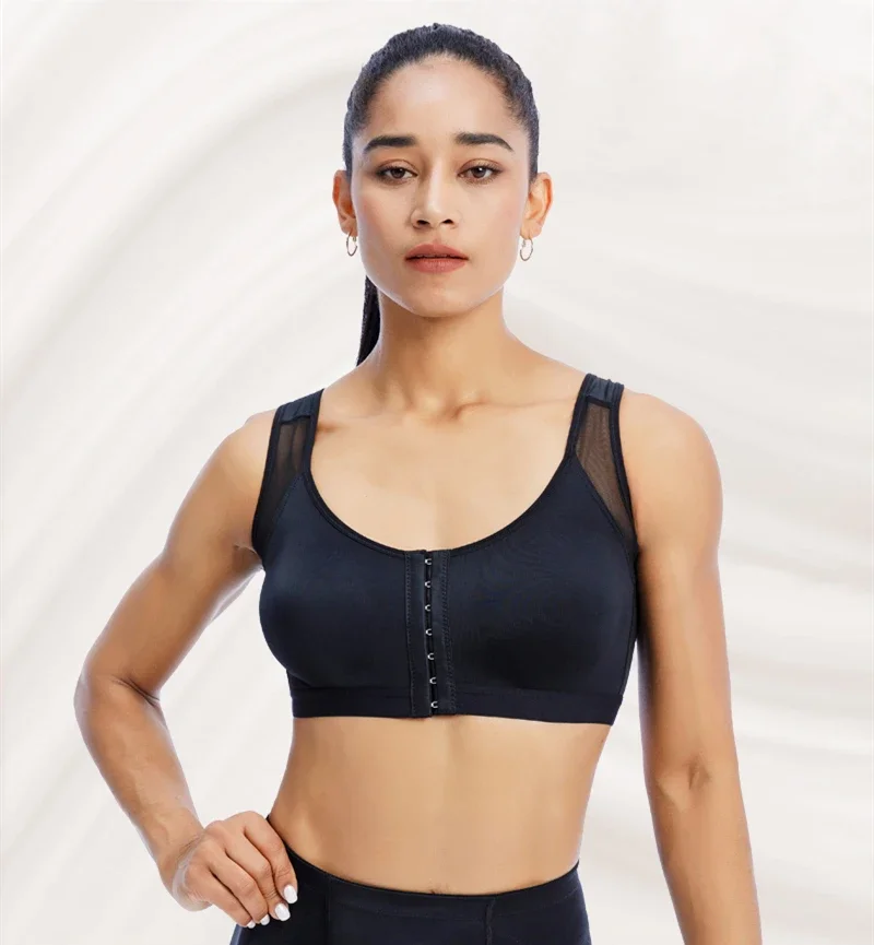 

Chest Back Support Corsets Posture Corrector Lift Up Bra Shockproof Fitness Wire-Free Brassiere Sports Underwear Women Shaper