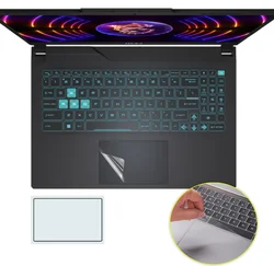 2PCS/PACK Matte Touchpad film Sticker Protector for MSI Cyborg 15 A12VE / MSI Cyborg 15 A13VE 2023 Laptop TOUCH PAD