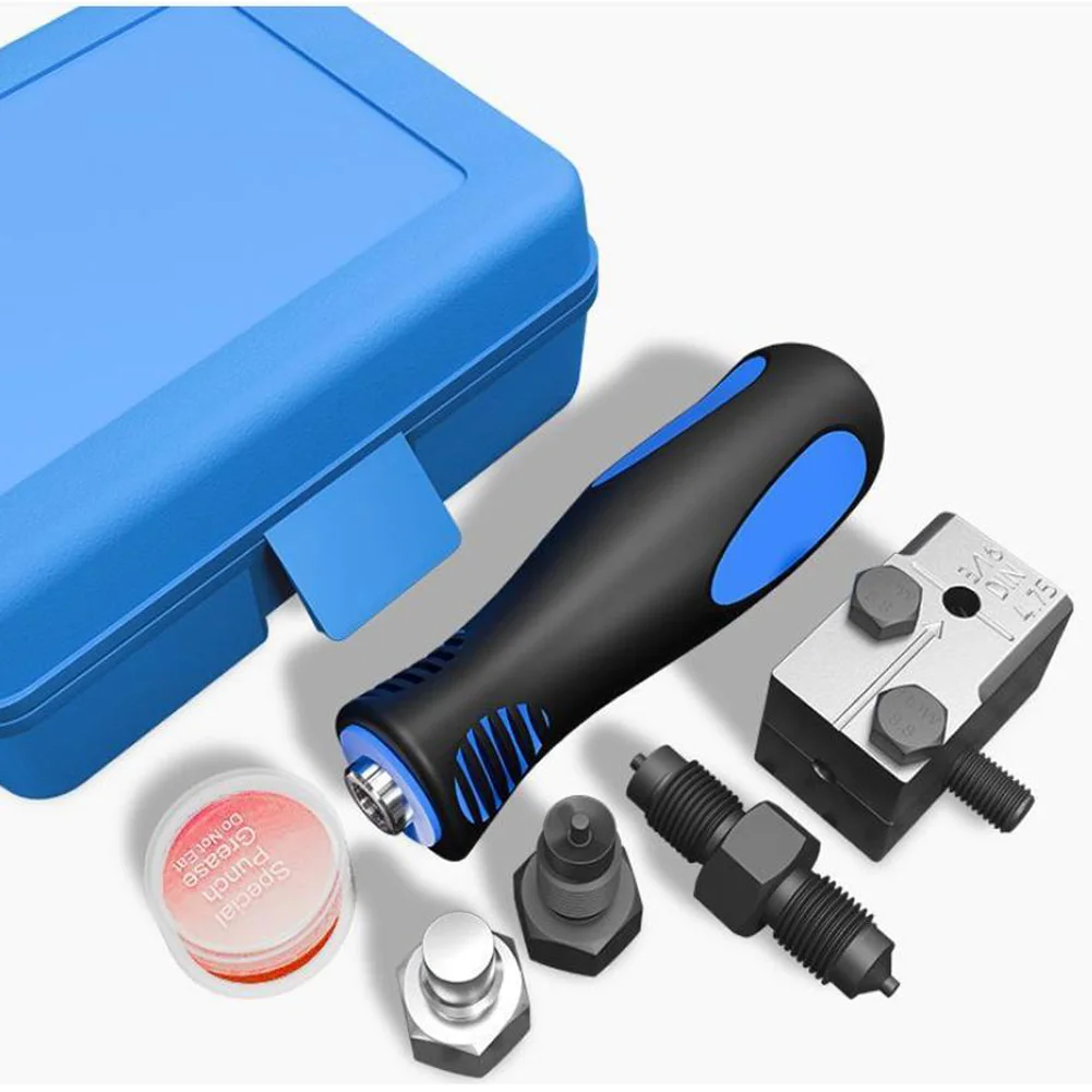 Complete Flaring Tool Set For 3/16 Inch Metal Brake Lines Designed For Efficient Automotive And Truck Maintenance