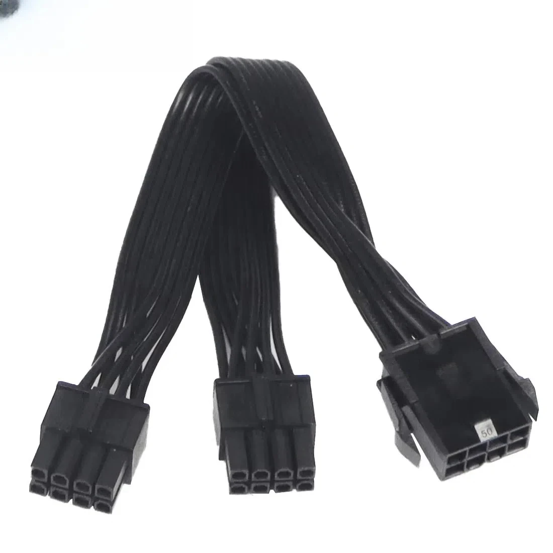 ATX 12V CPU 8 Pin Female to Dual 8 Pin Male for Motherboard CPU Power Adapter Y-Splitter 8P Extension Cable Computer Accessories