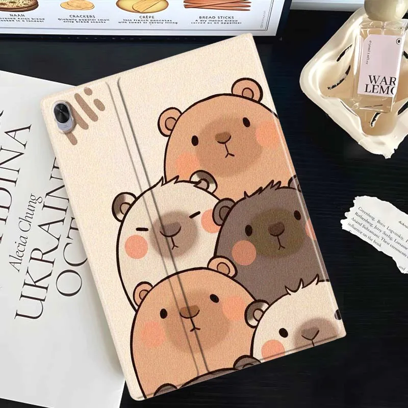 Cartoon Cute Bear Group Soft For Huawei MediaPad 11 M5 M6 ES Pro M5Lite Honor Pad V7 V8 X7 X8 X9 GT Pro Tab Tablet Case