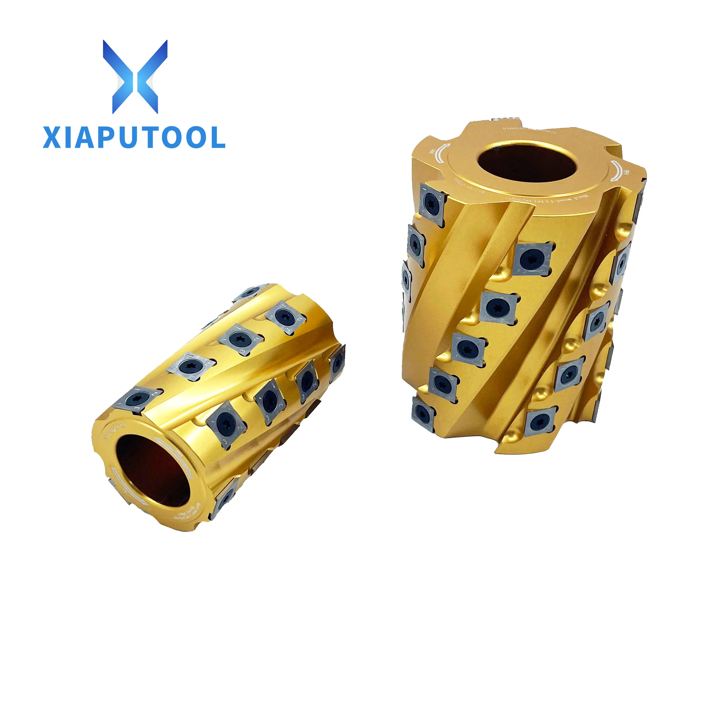 

XPtools Factory Customized Woodworking Tools Helical Spiral Cutterhead