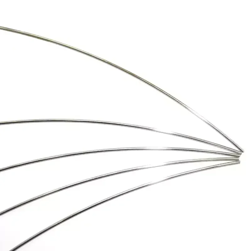 304 Stainless Steel Spring Wire DIY Accessories Straight Wire Spring Steel Elastic Steel Wire Length 1M Dia 0.4~2mm
