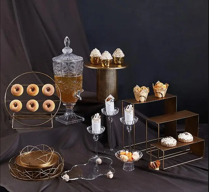 

Metal Cake Rack Dessert Display Wedding Party Decoration Accessories Fruit Plate Home Tools