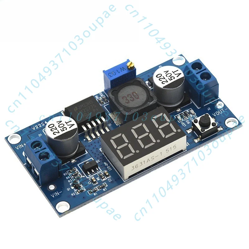lm2577-dc-dc-boost-step-up-module-with-digital-voltage-display-3a-adjustable-power-converter-pcb