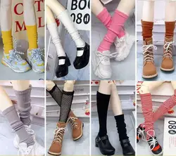 45cm 60cm BJD dolls cute socks without doll long tube socks knitted socks lace stockings 1/4BJD dolls