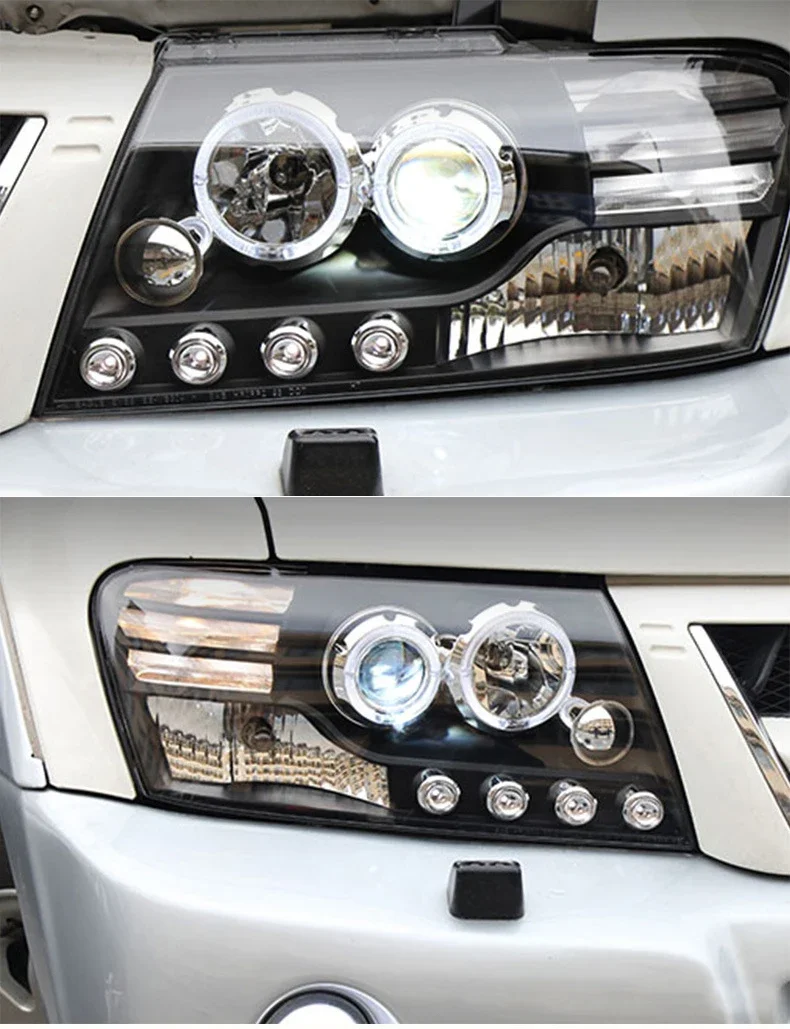 LED Headlamp Headlight for Mitsubishi Pajero V73 V77 2000 2001 2002 2003 2004 2005 2006 2007 2008 2009 2010 2011 2012 Head Lamp