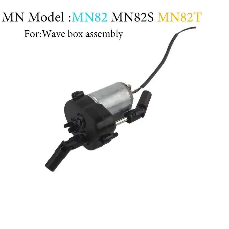 MN Model MN82 MN82S MN82T RC Off-road Vehicle Metal Upgrade Accessories Steering Lever Bumper Pedal Shift Box Cover Gear Tire