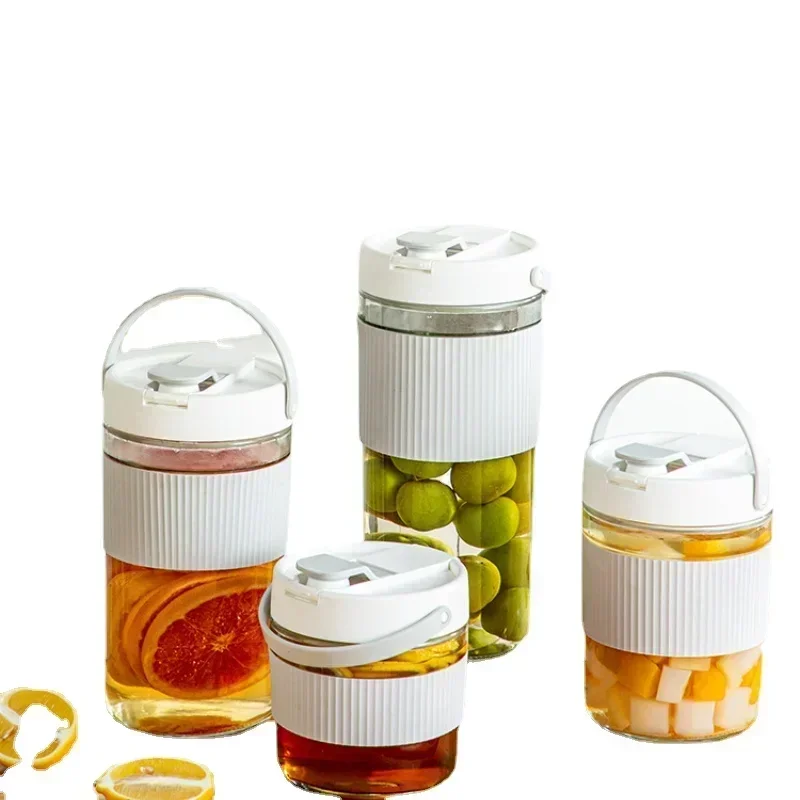 

Hot SalesKimchi Jar Kitchen Thickened Pickling Jar With Lid And Food Seal