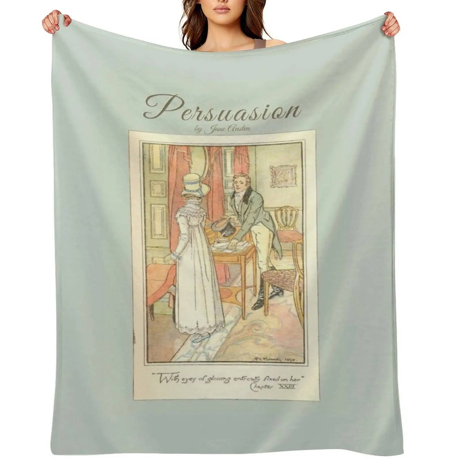 

Persuasion Throw Blanket for babies Polar Hair Baby Blankets