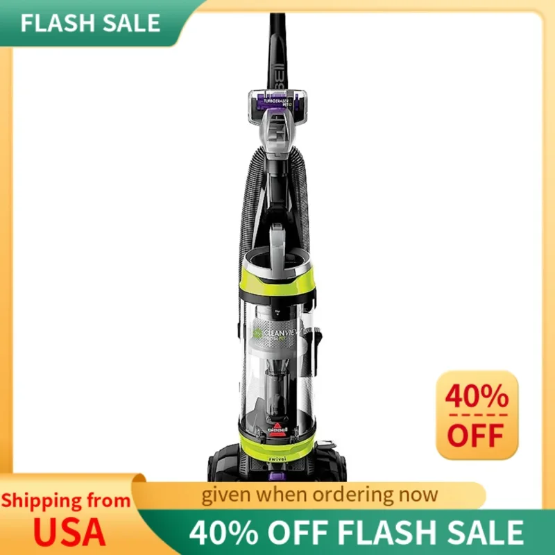 

ABISSELLS 2252 CleanView Swivel Upright Bagless Vacuum with Swivel Steering,Powerful Pet Hair Pick Up,Specialized Pet Tools