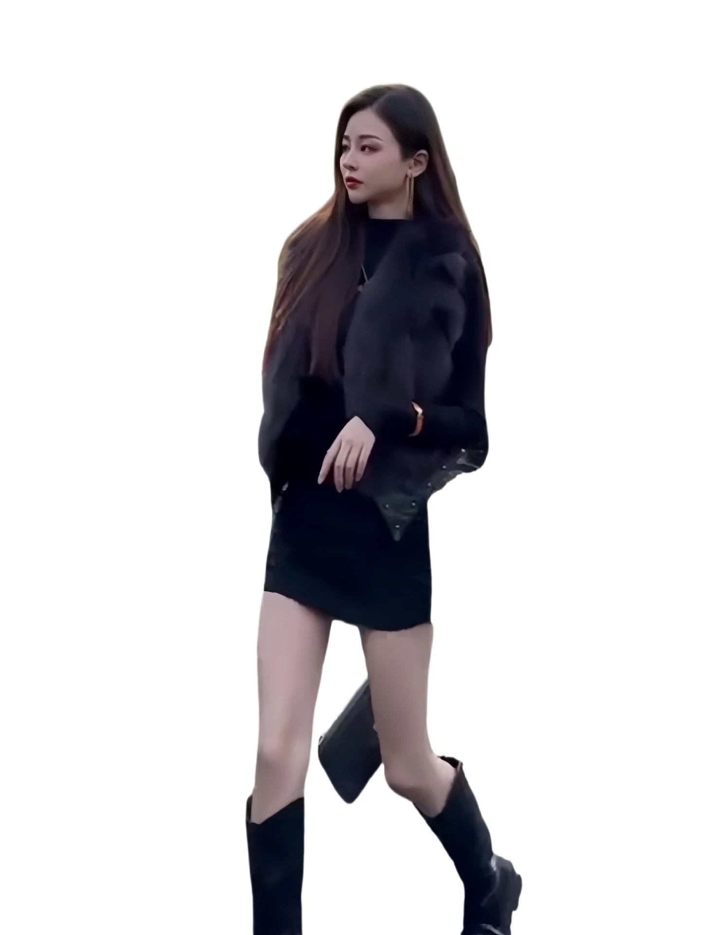 

Winter slimming fox fur vest women's new 2025 bestseller, a stylish and fashionable short fur coat with integrated fur