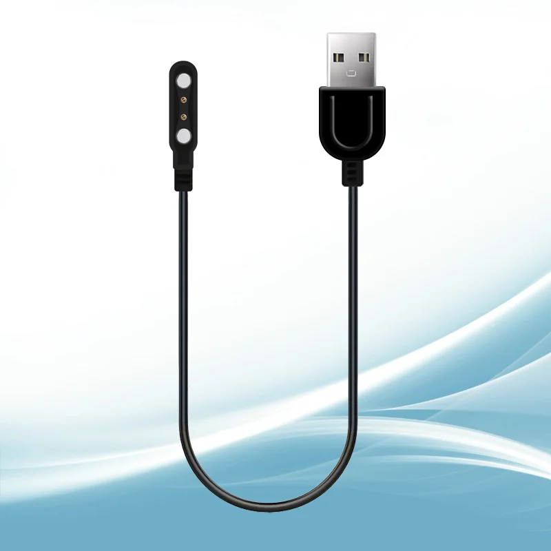 60cm Thimble Spacing 4mm Magnet Spacing 12.5mm Magnetic Smartwatch USB Cable For 2 Pin 3.8mm 4.0mm 4.2mm Pitch Smart Watch