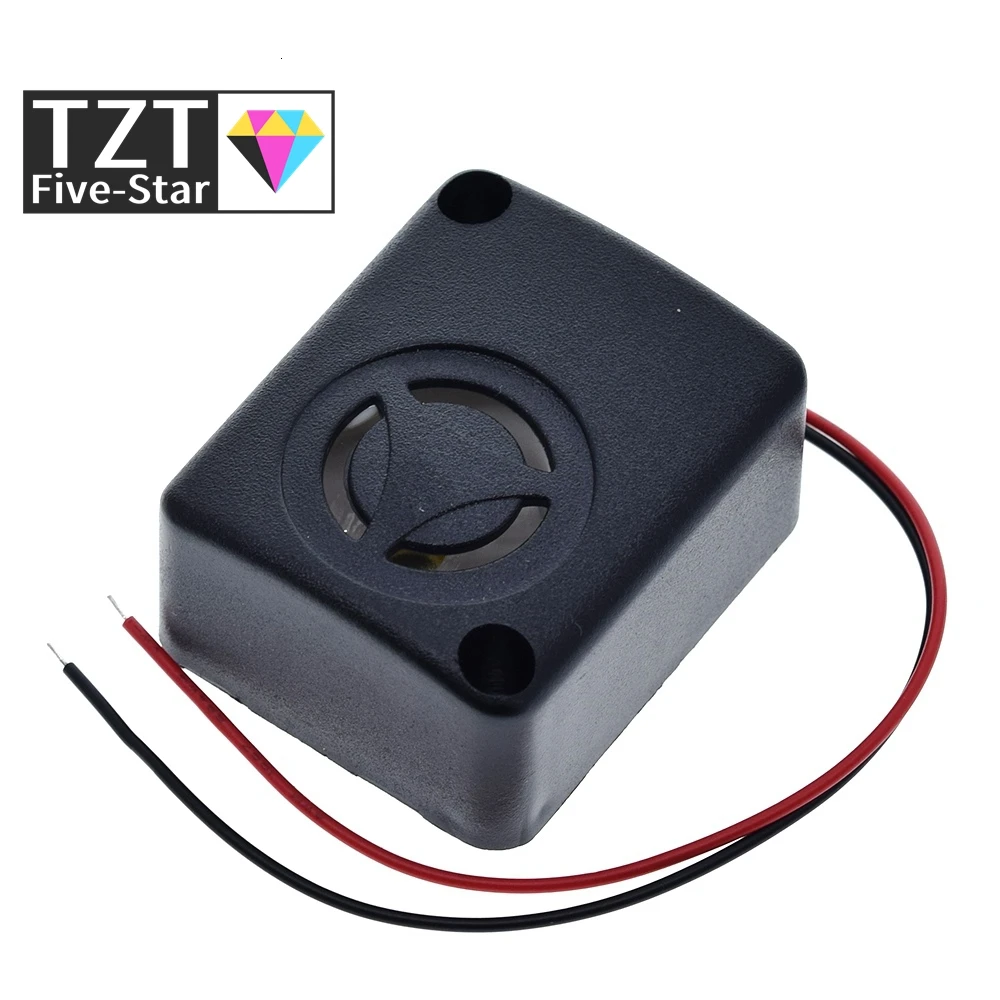 Anti-theft Car Burglar Alarm 6/12/15V 120dB Active High Decibel Buzzer Safe Box Burglar Alarm Car Accessories QSI-4840