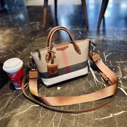 Borsa Casual in vera pelle per donna 2023 nuova borsa a tracolla di lusso Messenger Fashion Brand Designer Trends HandBag