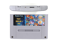 Super DIY Retro 800 in 1 PLUS Game Cartridge For 16 Bit Game Console Card China Version