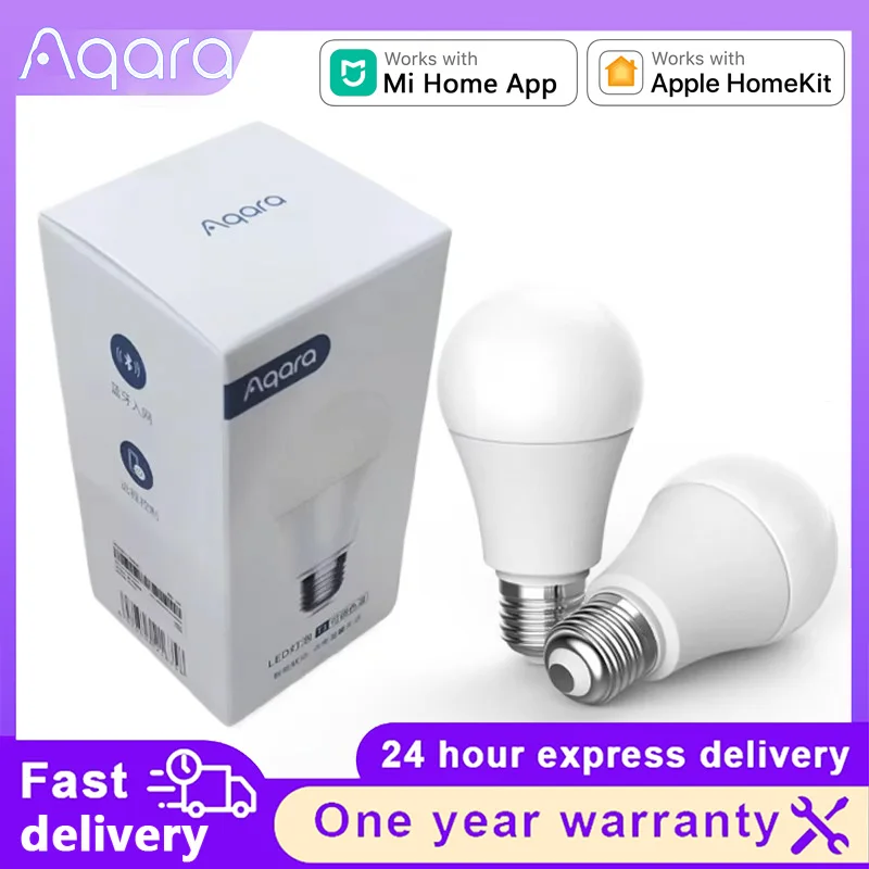 Aqara Smart LED Bulb T1 E27 2700K-6500K 220-240V Smart Light Bulb Light Adjustable Color Temperature Zigbee For Mi home HomeKit