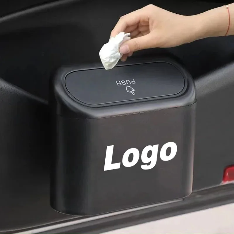 Car Trash Bin Hanging Vehicle Garbage Dust Case Storage Box For MG ZS HS 4 MG4 Mulan EP MG3 MG5 MG6 GS 5 GT TF Accessories 2022