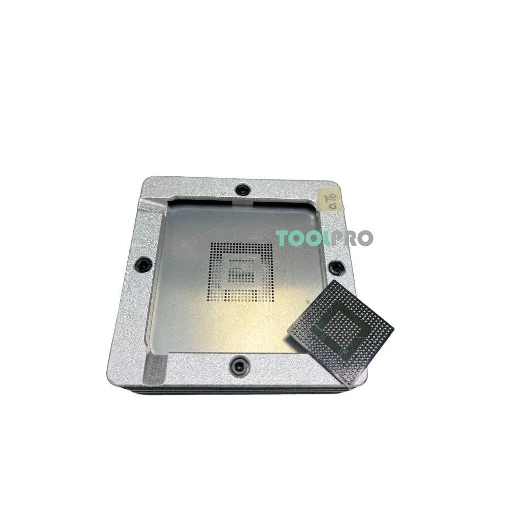 Customized Stencil Reballing Kit r8a77770 chip 82x82mm BGA Reballing Stencil Platform Kits Soldering Tools