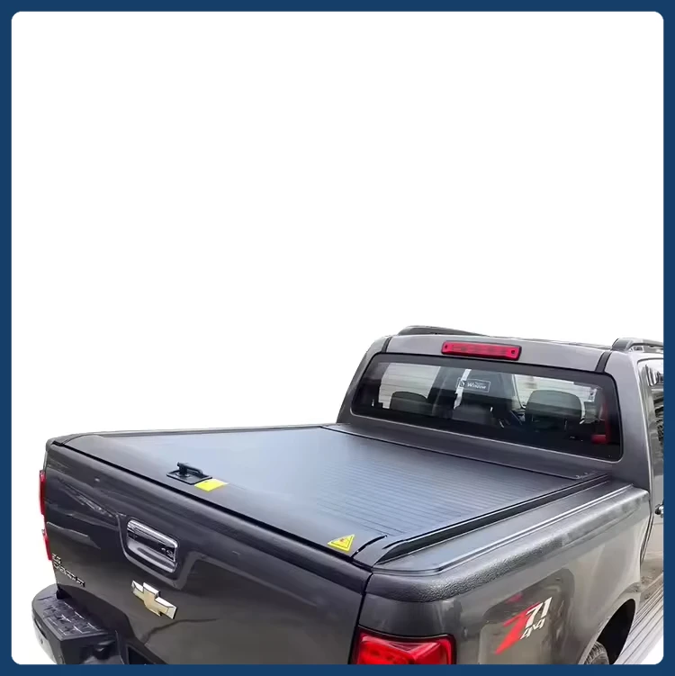 

Spider Man Auto Parts Pickup Truck Bed Waterproof Black Aluminum Retractable Hard Tonneau Cover for Chevy Chevrolet Silverado Co