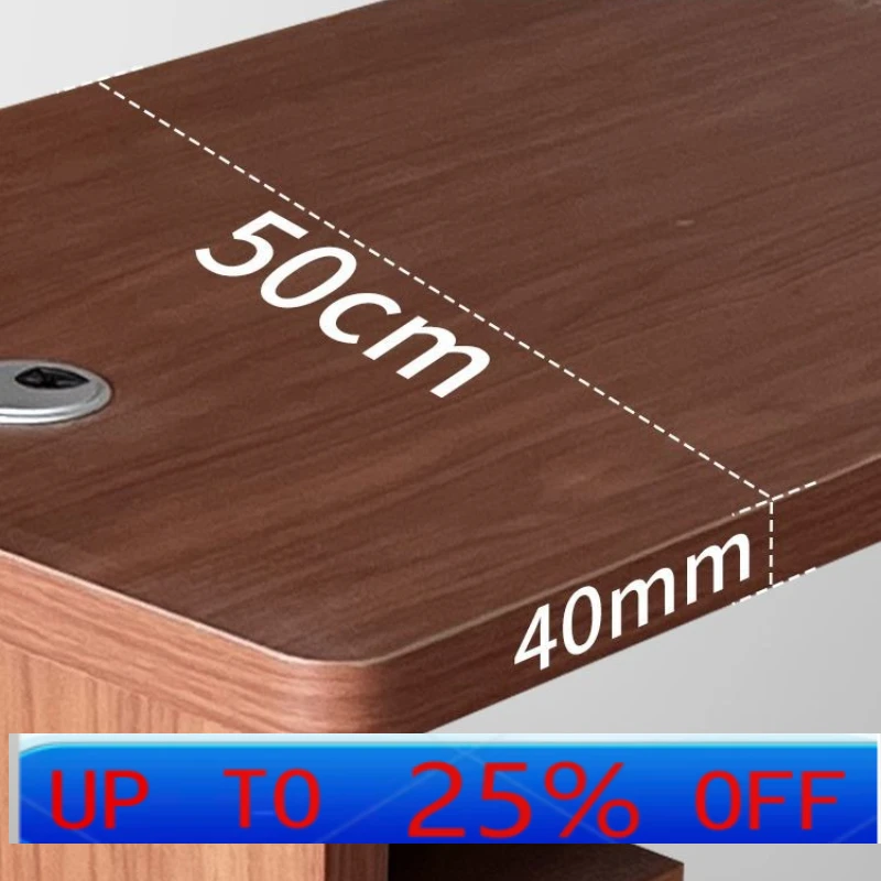 

LH simple home solid wood retractable desk writing desk living room office bedroom computer desk