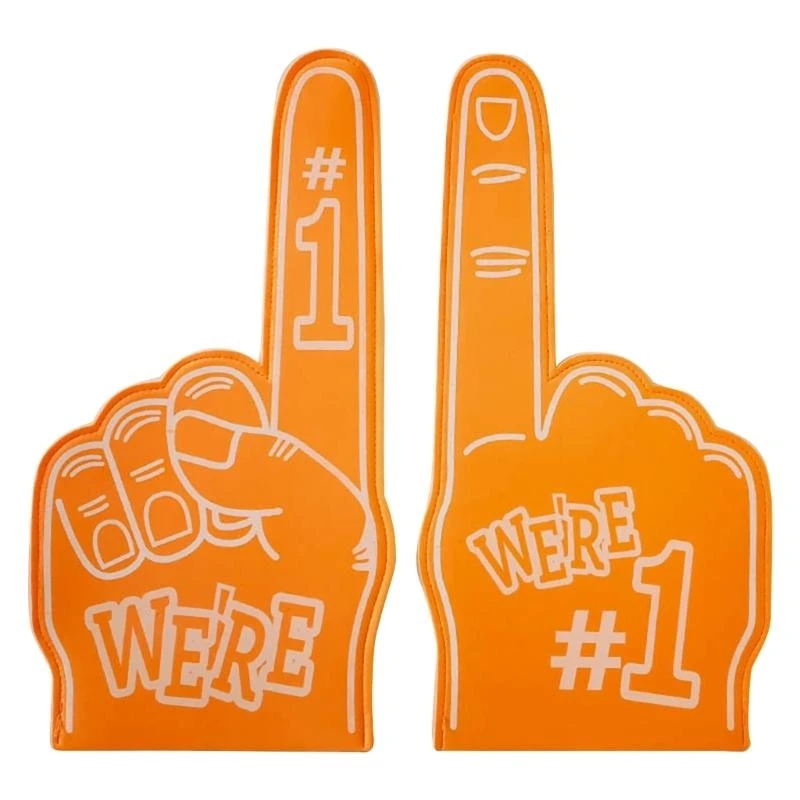 

2PCS Cheerleading Hand Gesture Party Supply Tool Noisemaker for Sports Event