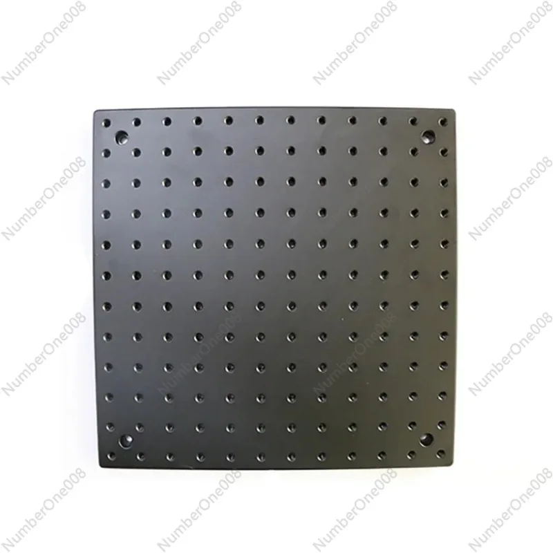 

Optical Flat Plate Optical Experimental Breadboard Hard Aluminum Honeycomb Vibration Isolation Working Platform 300x300x13MM