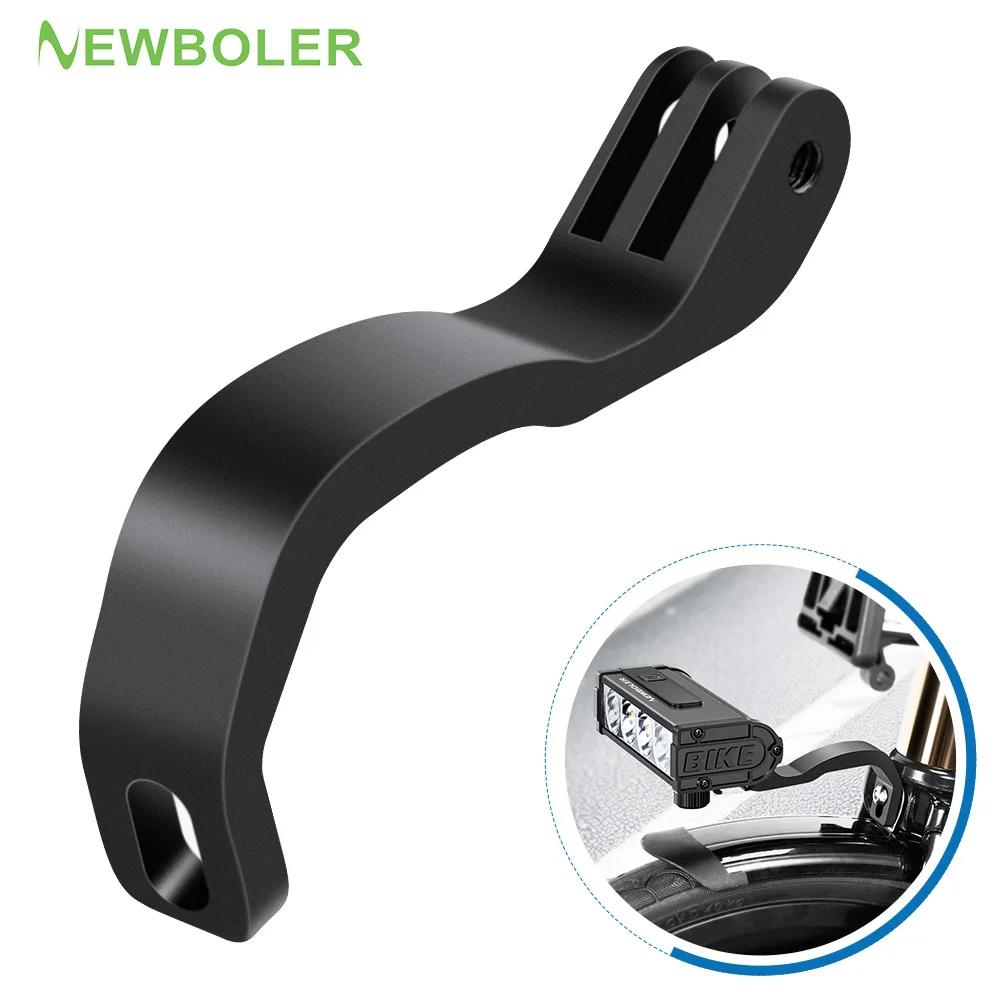 NEWBOLER Brompton Folding Bike Light Front 2000mAh Waterproof Bicycle Light 3000 Lumen For Brompton Folding Bike Holder