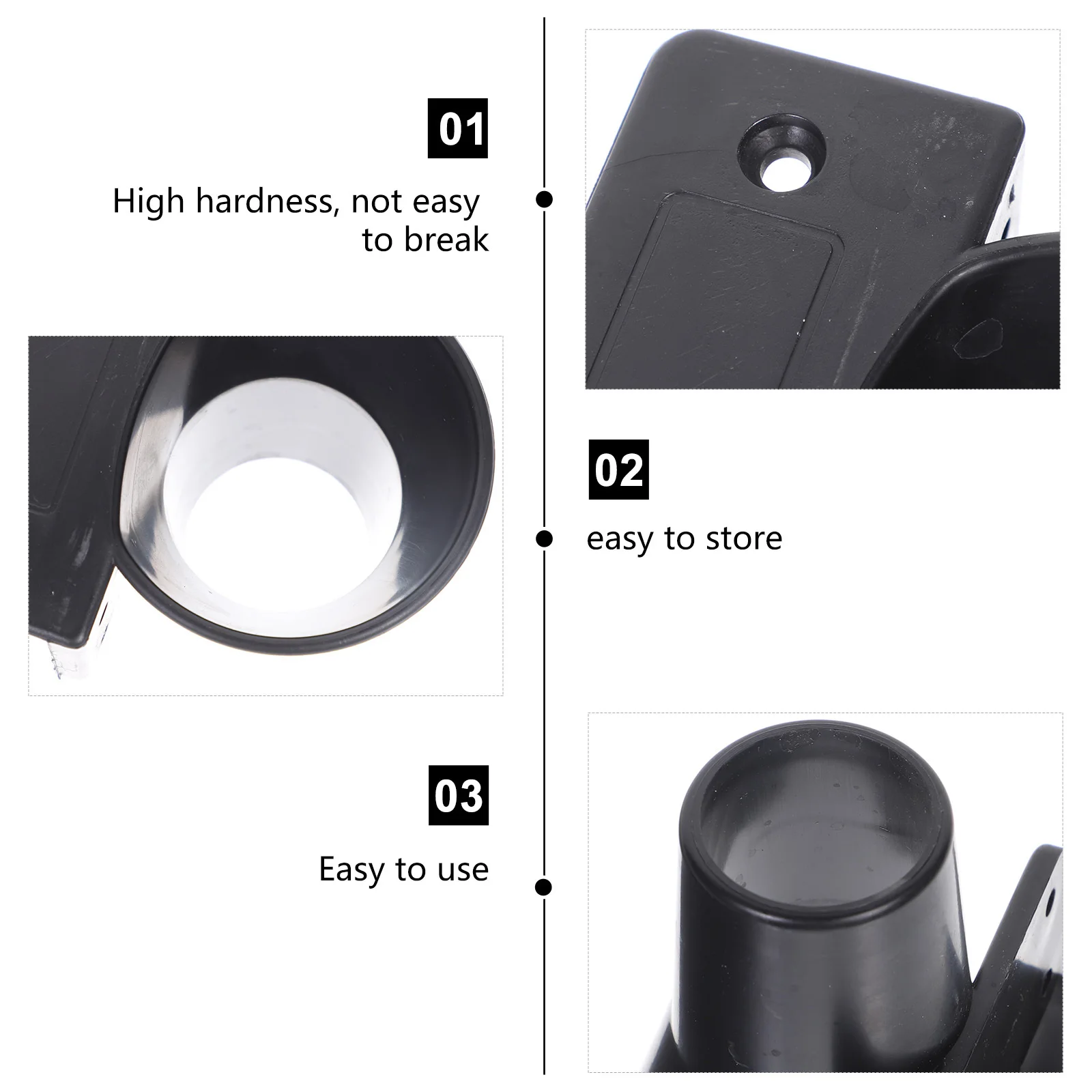 

2Pcs Electric Screwdriver Wall Holder Accessory Organizer Premium Plastic Electric Screwdriver Holder Screwdrivers Rack