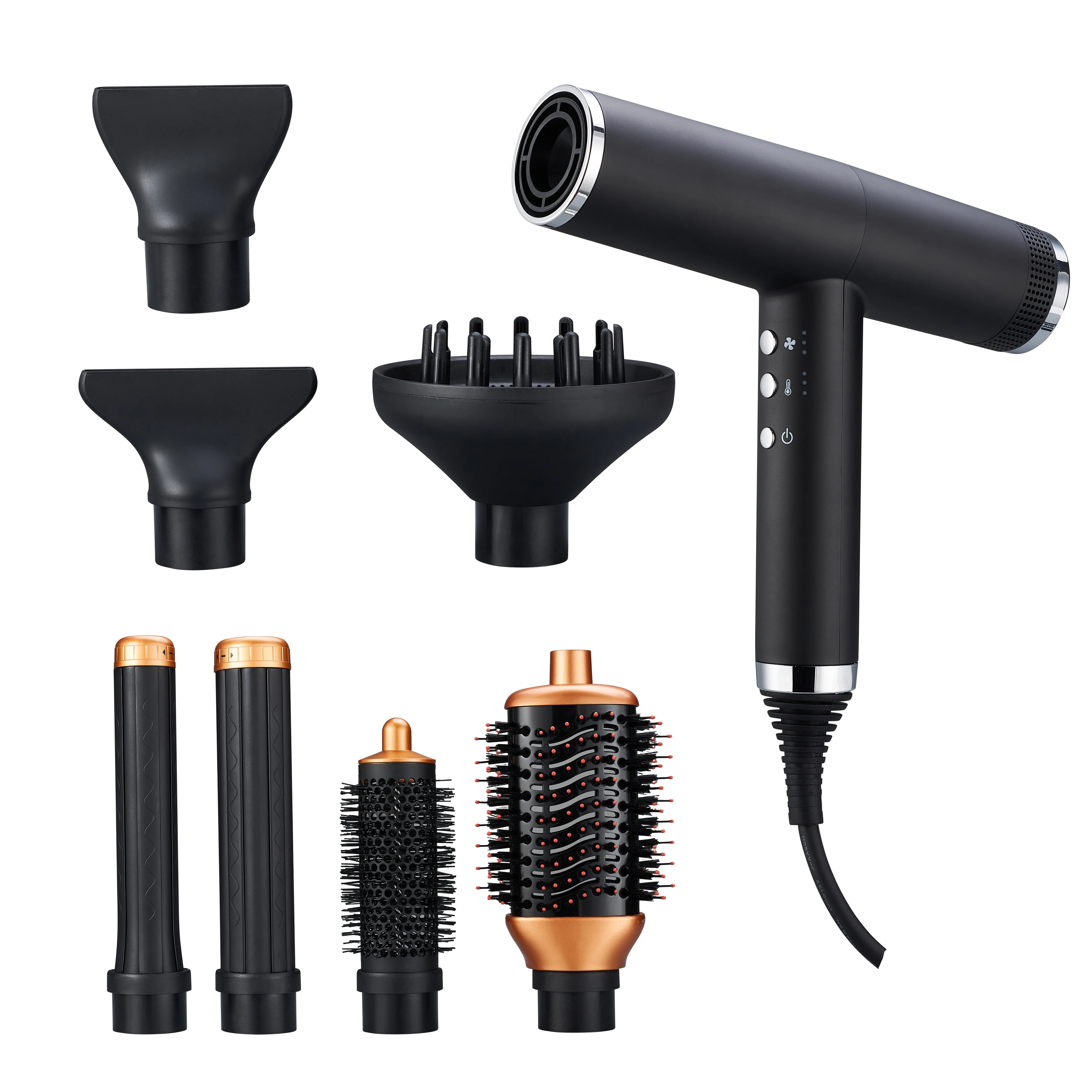 Hot Style Household 110000 RPM High Speed Leafless DC Motor Hair Dryer with Brushless BLDC Motor 1600-1800W Hair  Blow Tooling