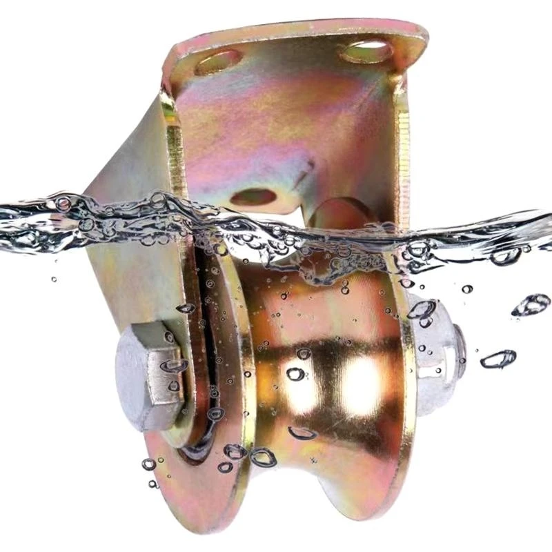 Y1AD Sliding Door Pulley V Wheel Heavy Duty Rigid Caster For Inverted Track Sliding Gate Roller Wheel Bearing Rollers