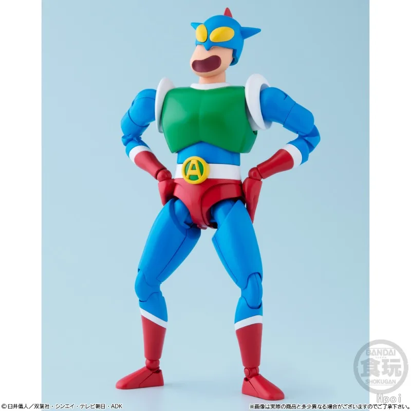 Bandai Genuine SHOKUGAN MODELING PROJECT Series Crayon Shin Chan Series: Dynamic Superman and Steel Dam Robot Assembly Model
