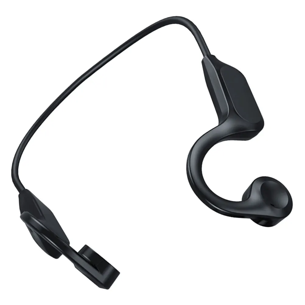 

Wireless Headphones Earbuds Black Color Rechargeable Running Neck Hanging Noise Reduction Waterproof Card