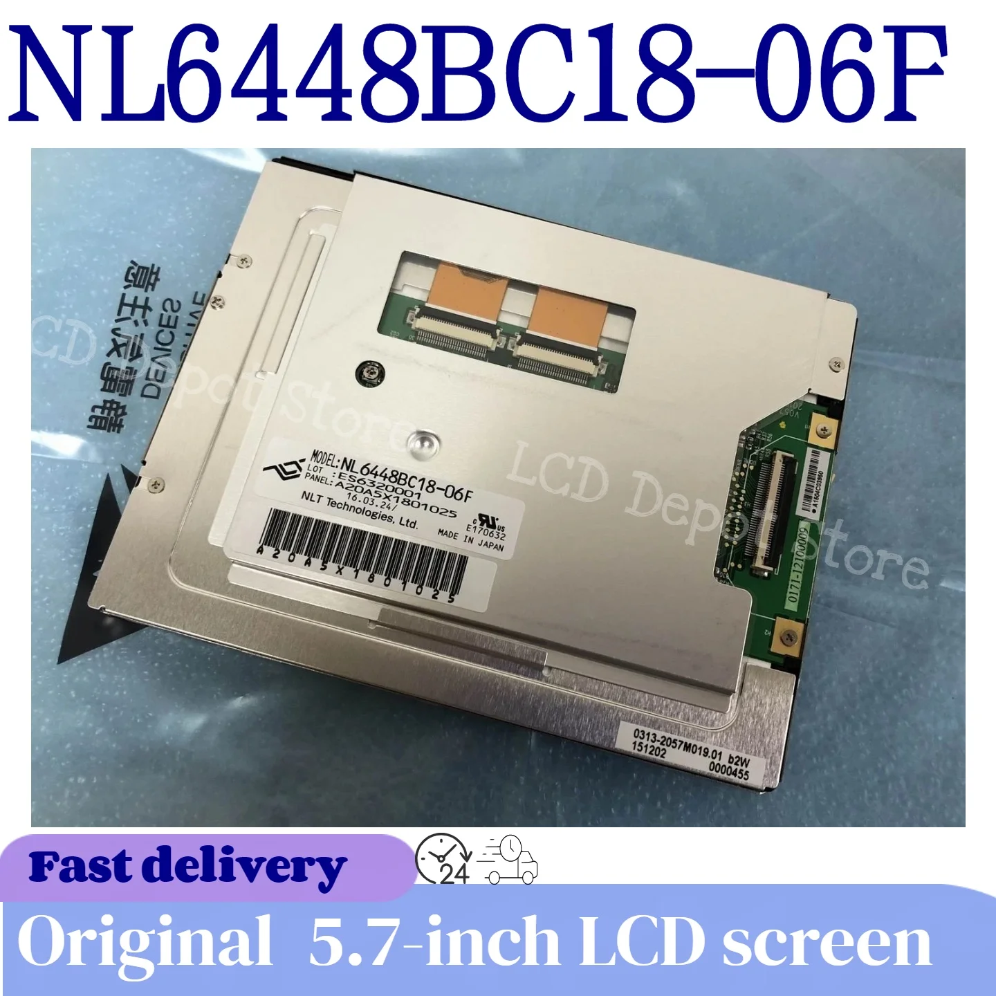 

NL6448BC18-06F NL6448BC-18-06 — это оригинальный подлинный продукт. 5,7-дюймовый ЖК-экран, 100% тест