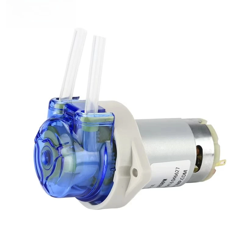 12V 24VDC Motor Miniature YouTube Peristaltic Pump 270ml Water Liquid Filling Dosing Pump Fast Delivery