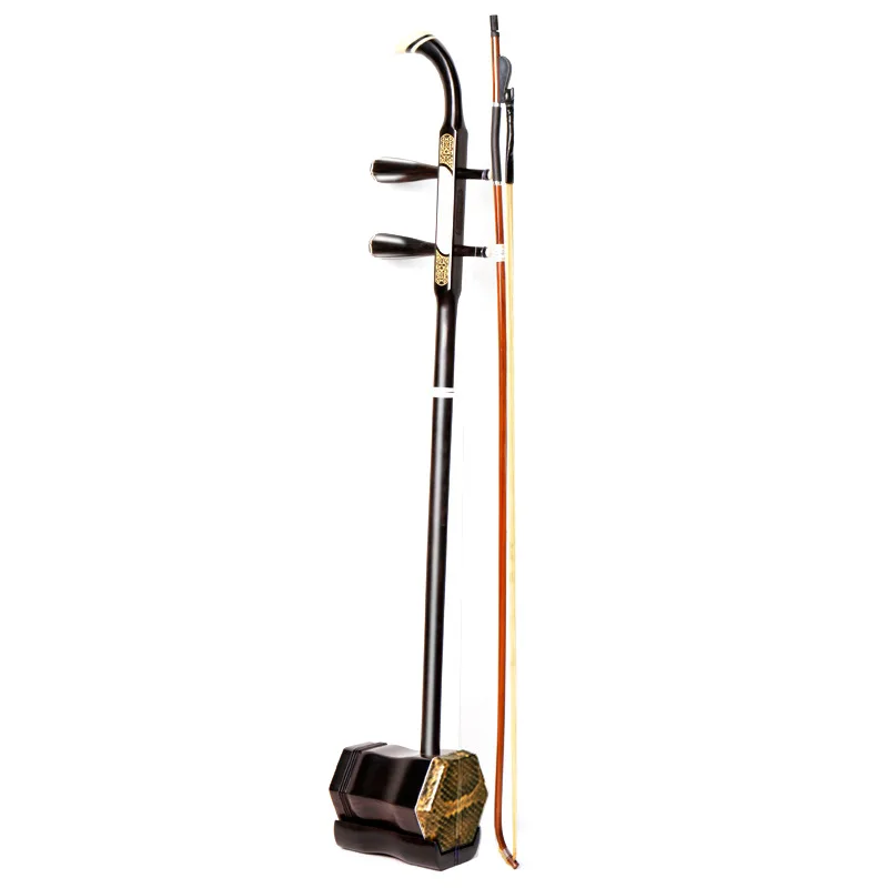 

Ebony Erhu Musical Instrument Beginner Adult Children Play Professional Big Volume Huqin