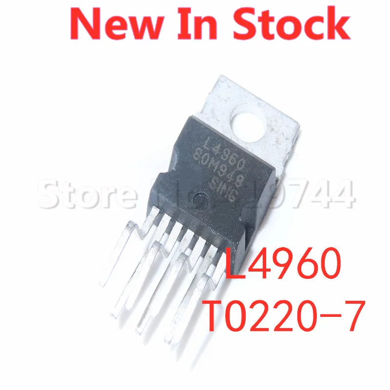 5PCS/LOT L4960 TO220-7 Switching Converter Regulator Controller  In Stock