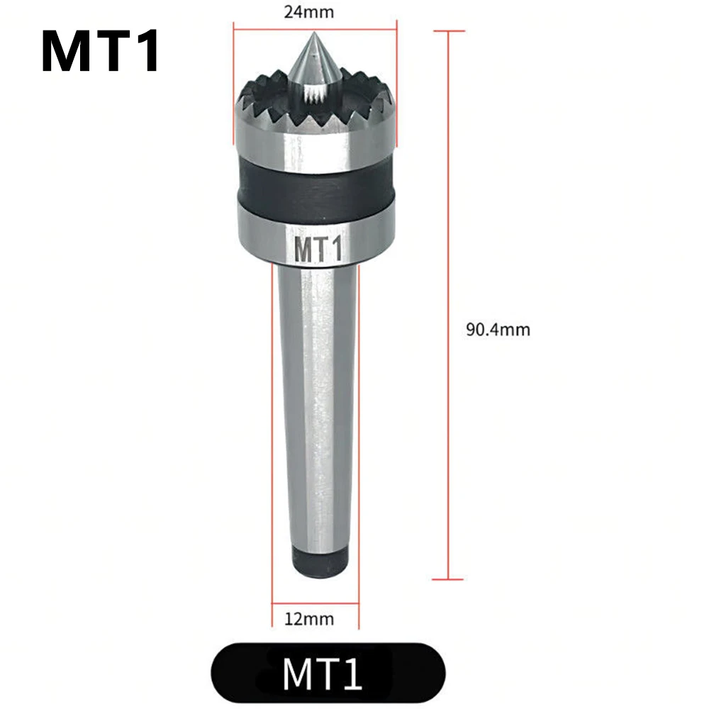 MT1 MT2 Crown Multi Tooth Woodworking Lathe Drive Center Spindle Wood Lathe Drive Center Collet Chucks CNC Metalworking Tools