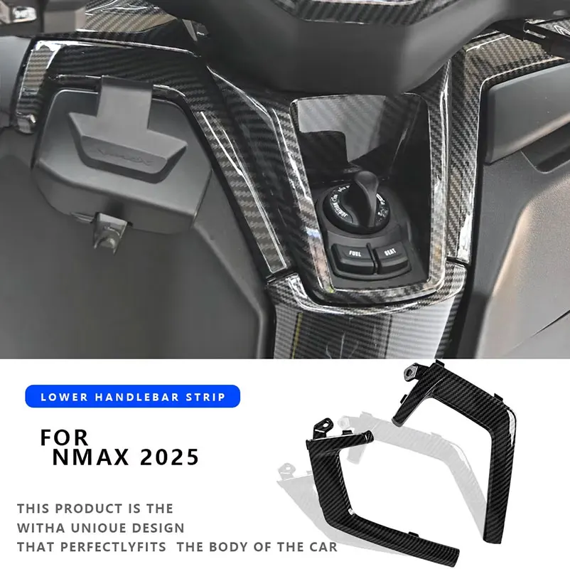 

For YAMAHA NMAX 2025 Motorcycle Handlebar Bottom Handle Bar Lower Side Panel Cover Accessories
