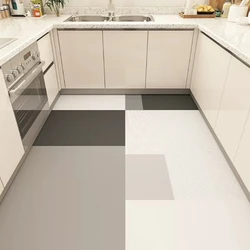 Kitchen Oil-proof and Non-slip Rug PVC Leather Carpets Dirt-resistant Door Mats Simple Balcony Rugs Bathroom Waterproof Carpet