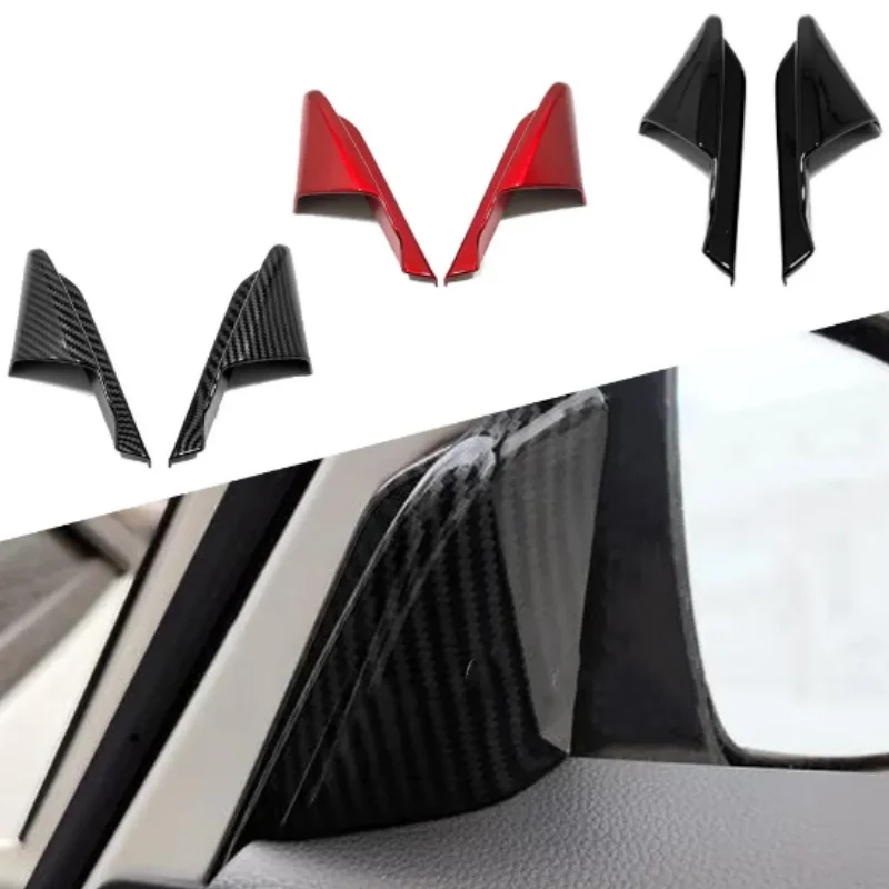 

Car Inner Door A Pillar Triangle Cover For Honda Fit Jazz 2020 -2024 Decoration Trim Auto Interior Accessories