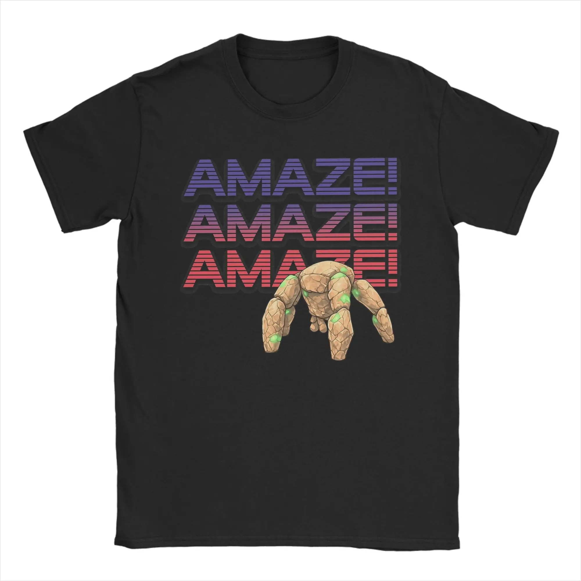 Men Project Hail Mary Amaze Amaze Amaze T Shirt  Pure Cotton Clothes Funny Short Sleeve Crewneck Tees Printed T-Shirt