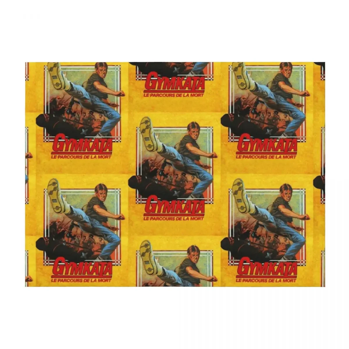 

Gymkata: The Death Course Throw Blanket halloween Blankets For Bed Single blankets ands Blankets