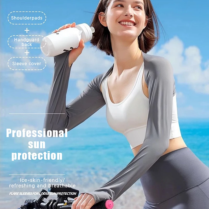 أكمام الذراع تدفئة الأكمام الرياضية الشمس الأشعة فوق البنفسجية حماية غطاء اليد التبريد دفئا تشغيل الصيد ركوب الدراجات التزلج