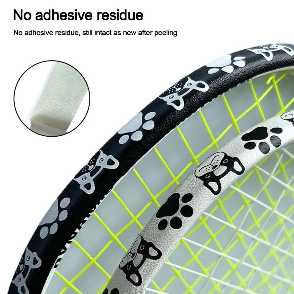 Zelfklevende Racket Hoofdbeschermer Tape Slijtvaste Anti Verf Off Racket Protector Racket Hoofd Stickers Sport Apparatuur